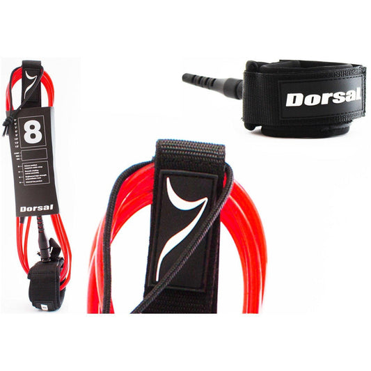 DORSAL Surf Leash for Surfboard Longboard SUP Leg Rope-0